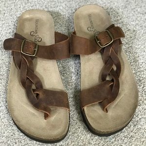 Mountain Sole Leather Sandals